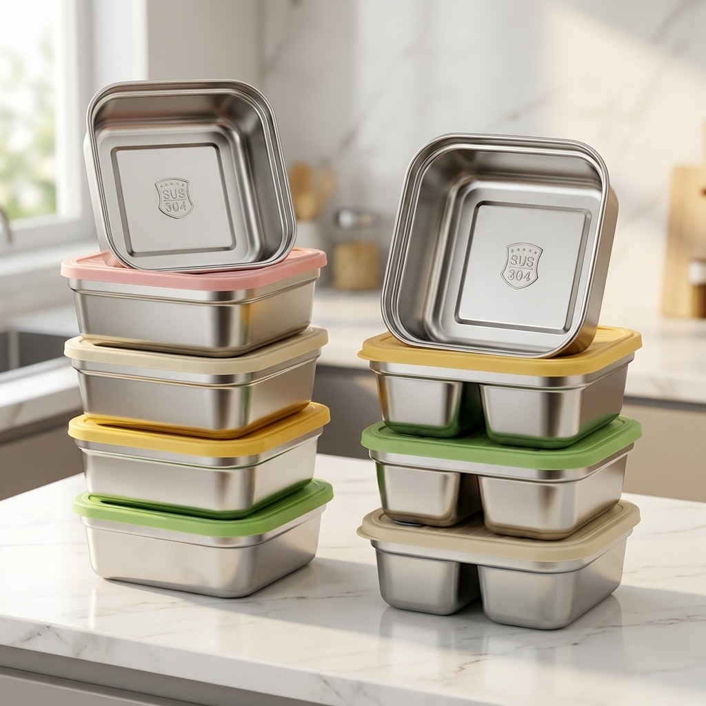 Food Storage Safety - Contenedor Apilable para Almacenamiento de Frutas