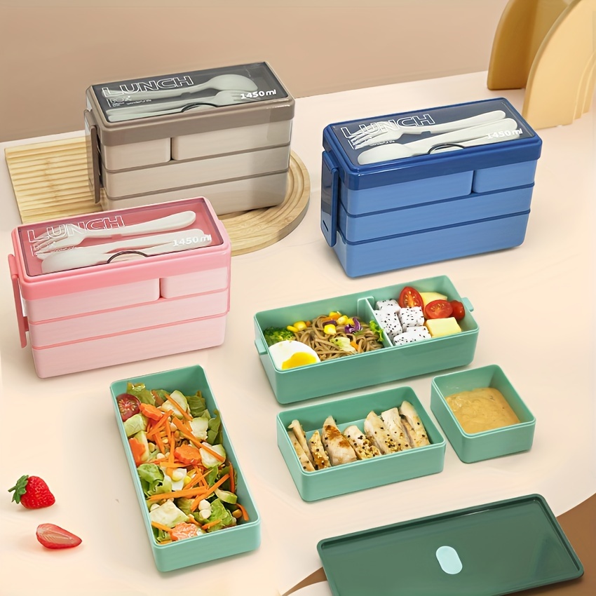 Xxl Food Storage Container - Fiambrera Bento de 1450ML, gran capacidad,