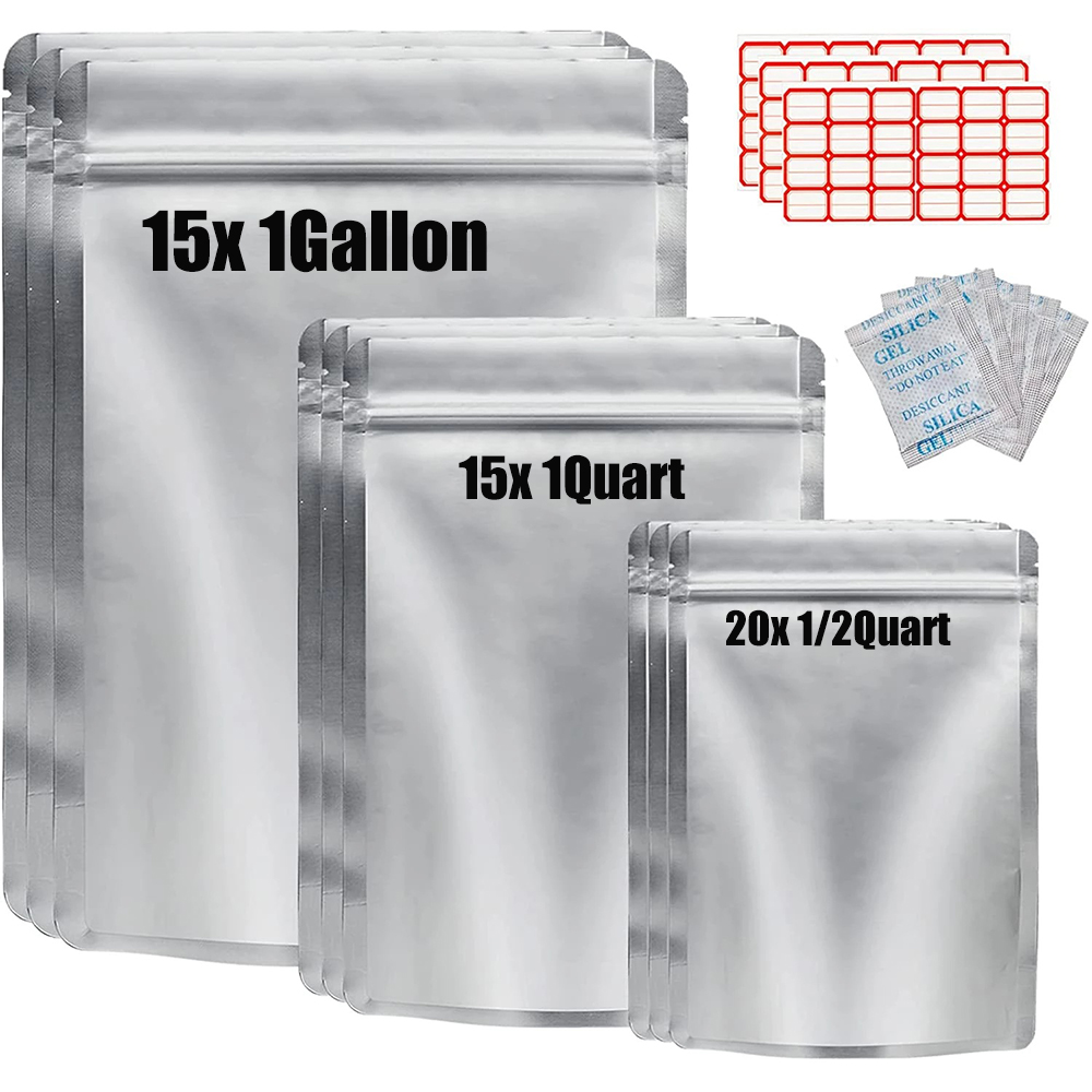 Food Storage Oxygen Absorbers - Paquete de 50 bolsas de papel