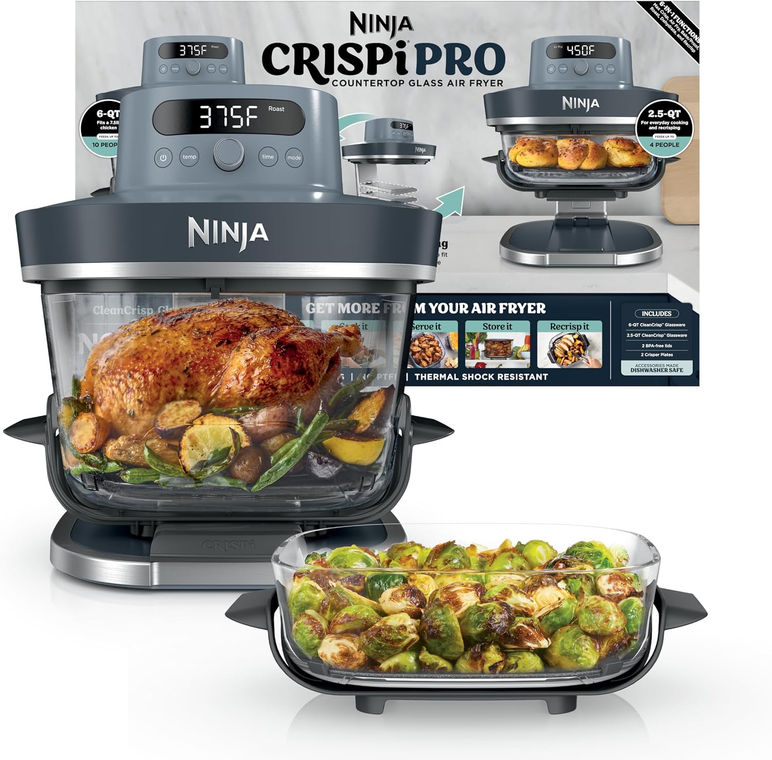 Food Storage Safety - Freidora de Aire Ninja Crispi Pro