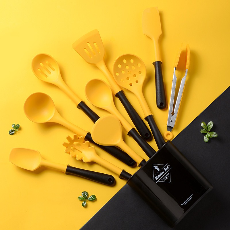 Food Storage Yellow - Juego de utensilios de cocina amarillos