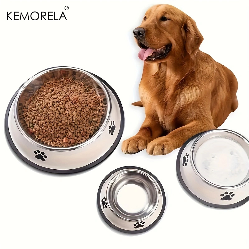 Xxl Food Storage Container - Cuenco de acero inoxidable para perros,