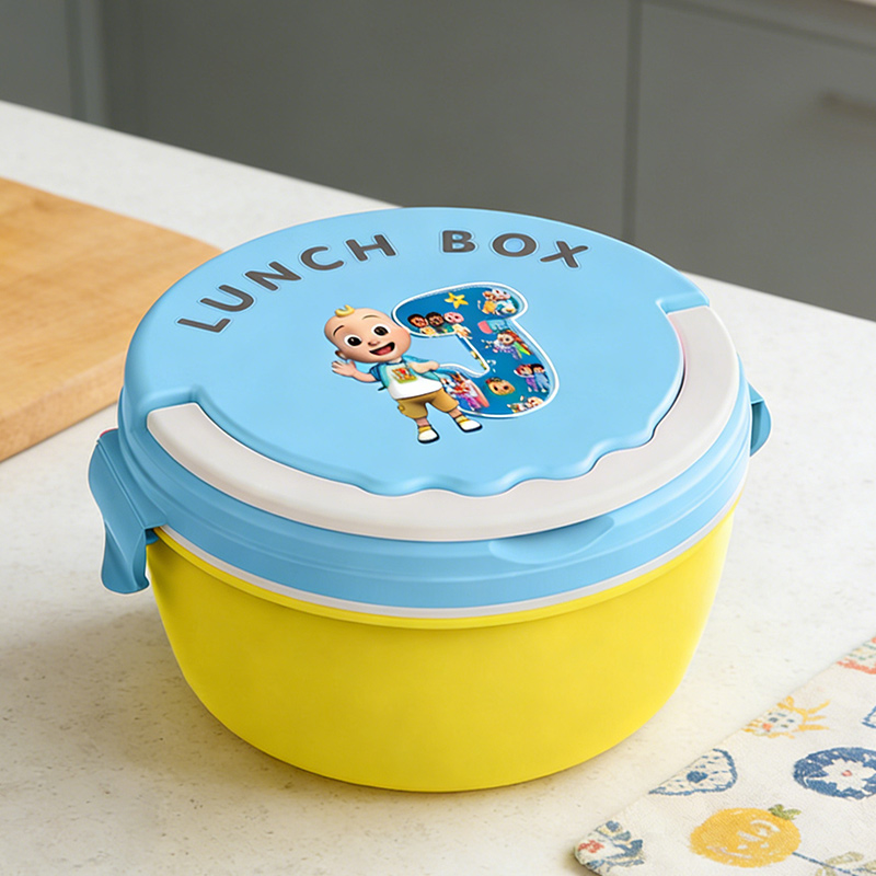 Food Storage Meals - Loncheras Cocomelon, Caja Bento Portátil para