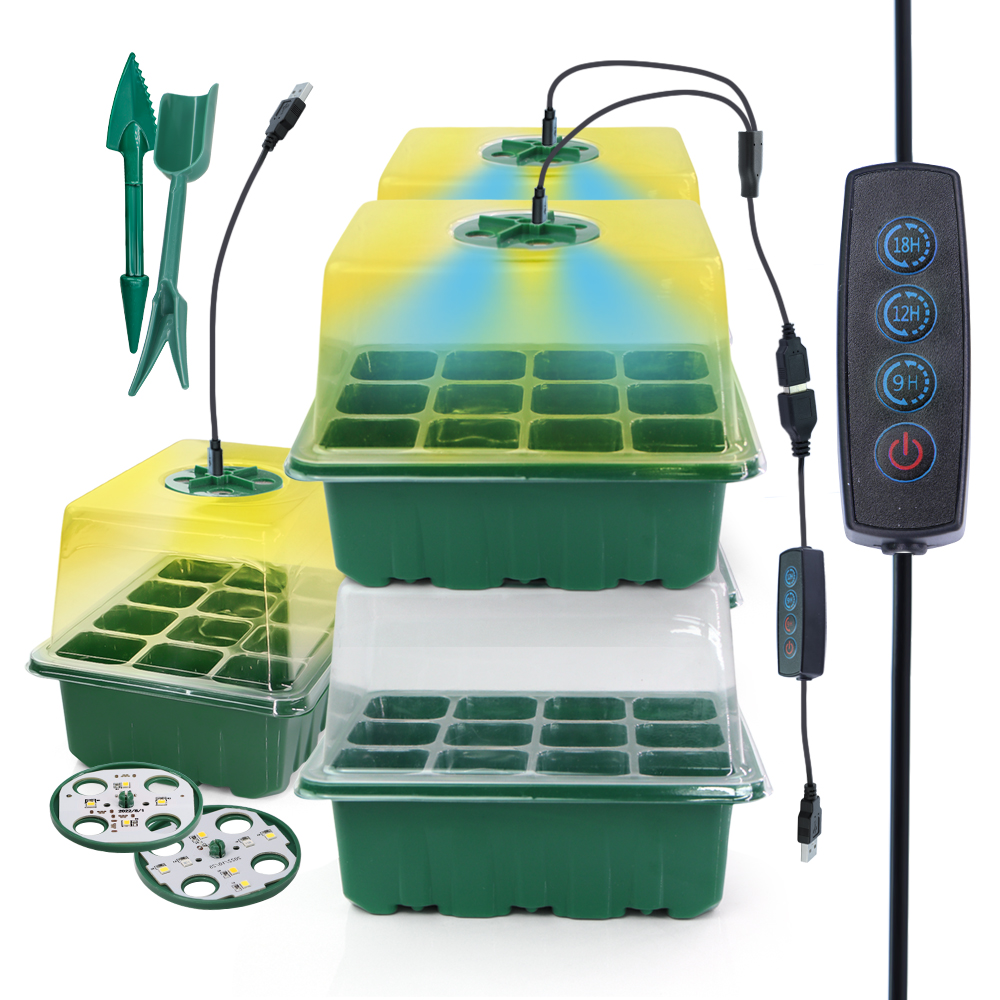 Food Storage Plants - Macetas LED para vivero con luz