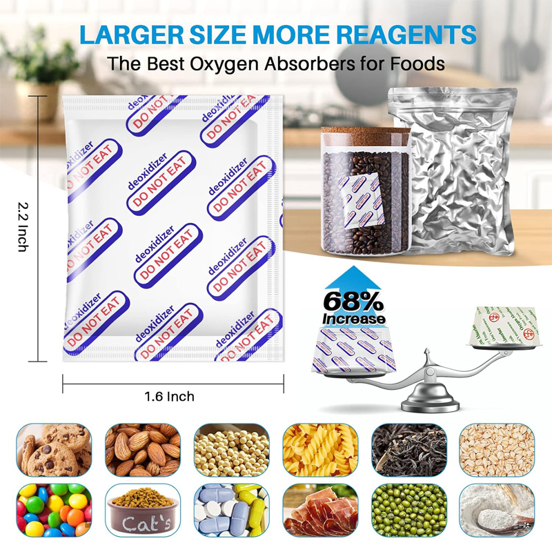 Food Storage Oxygen Absorbers - Absorbedores de oxígeno de calidad alimentaria,