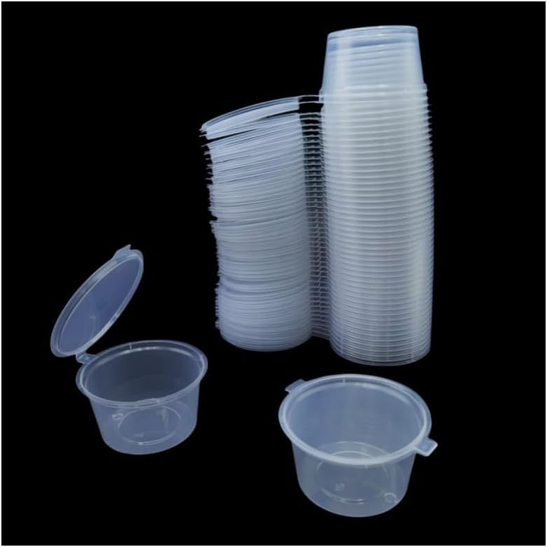 Food Storage Safety - Vasos de plástico transparente desechables para