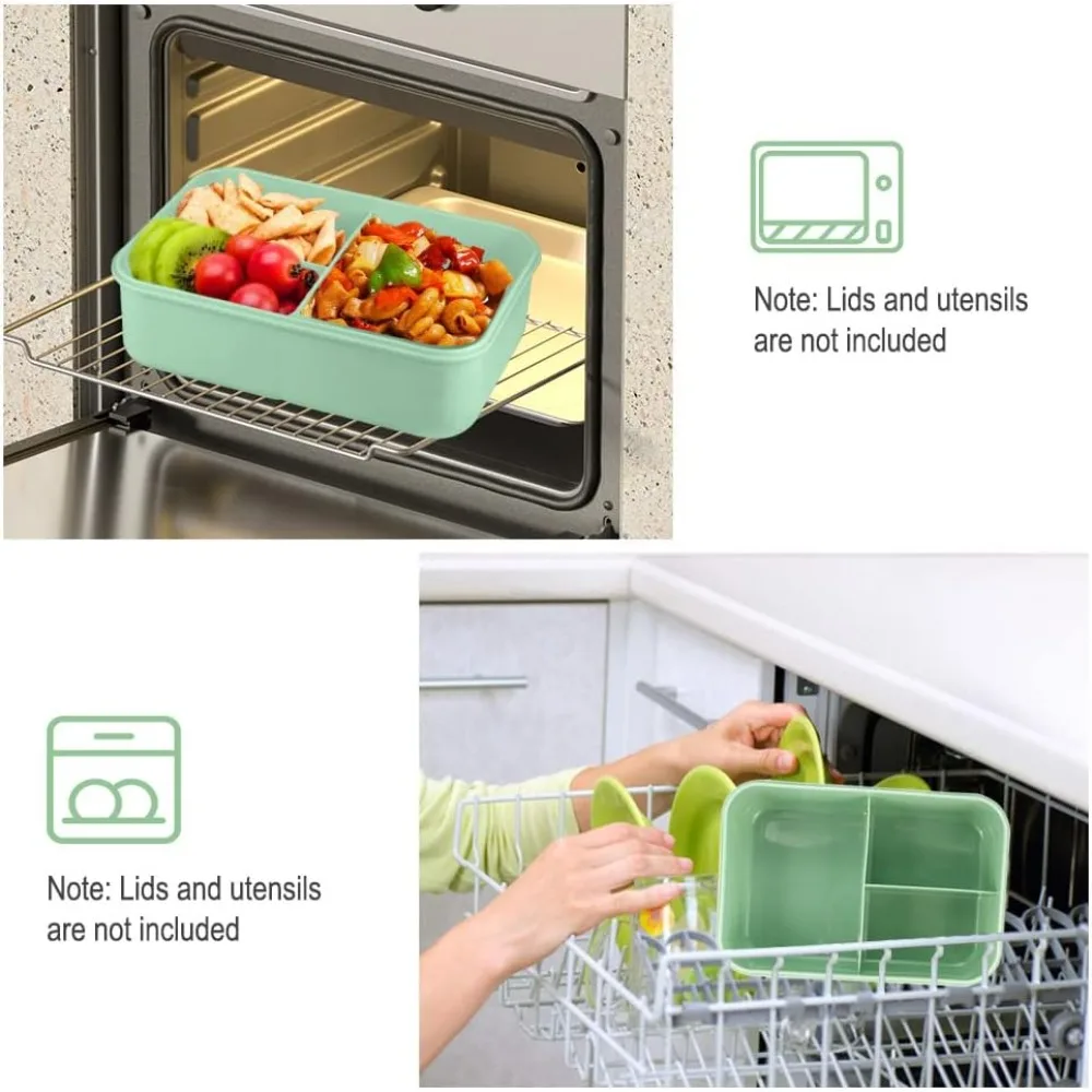 Lonchera Bento de 1200 ml para - Food Storage Safety reseña y precio