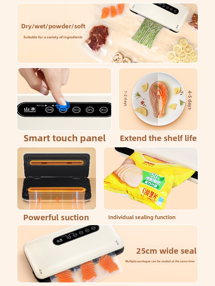 Mini Selladora al Vacío Automá - Food Storage Vacuum reseña y precio