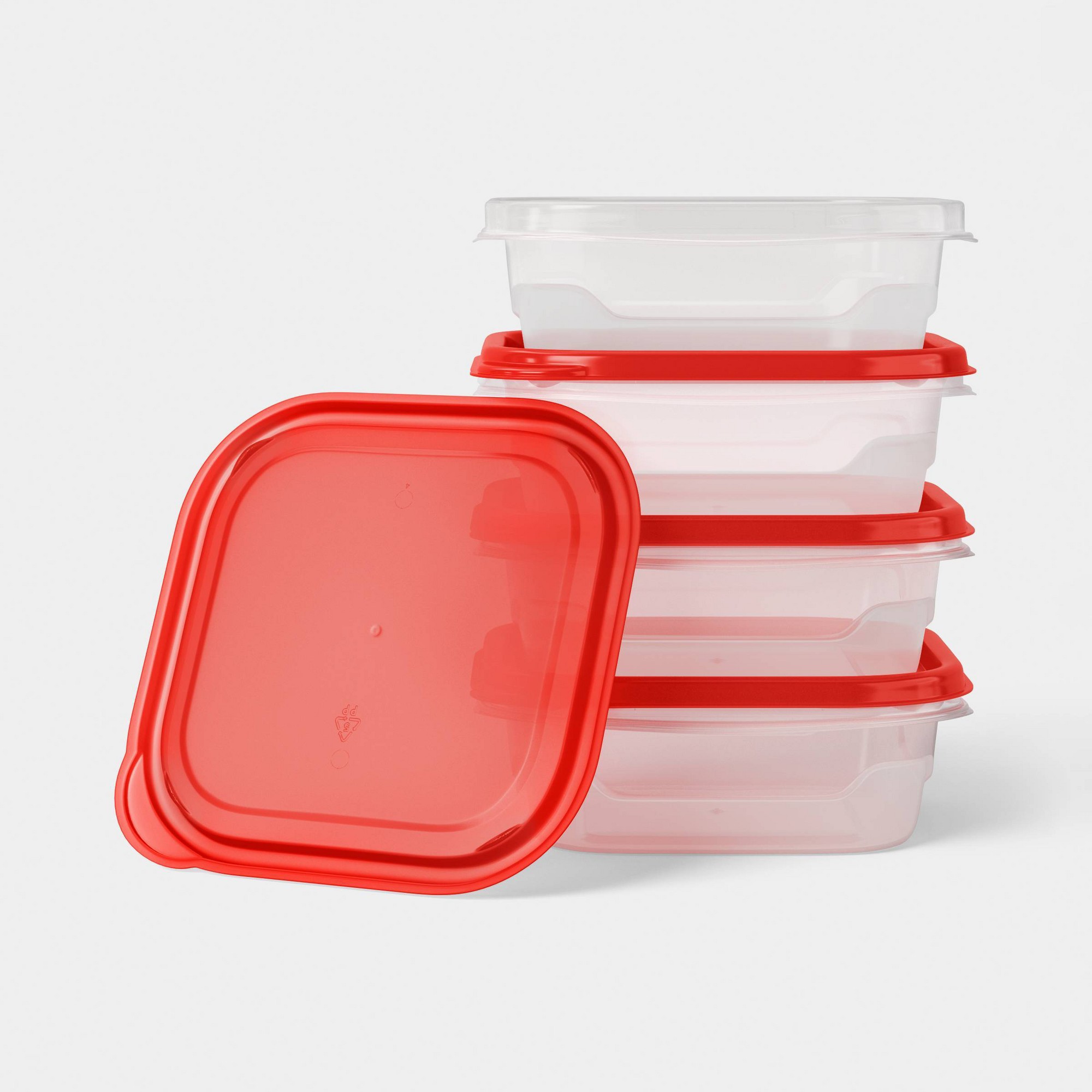 Recipientes cuadrados pequeños - Food Storage For Pantry reseña y precio