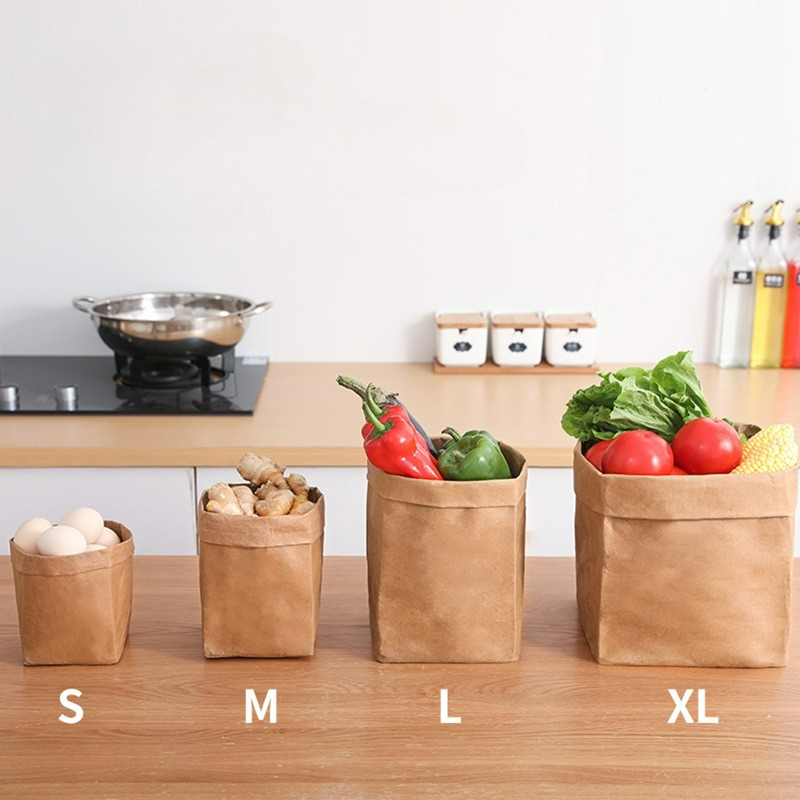 Bolsas de papel kraft lavables - Food Storage Plants reseña y precio