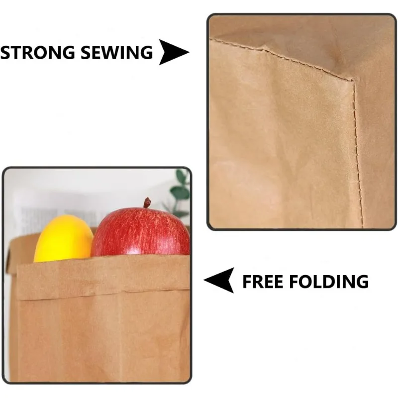 Bolsas de papel kraft lavables - Food Storage Plants reseña y precio