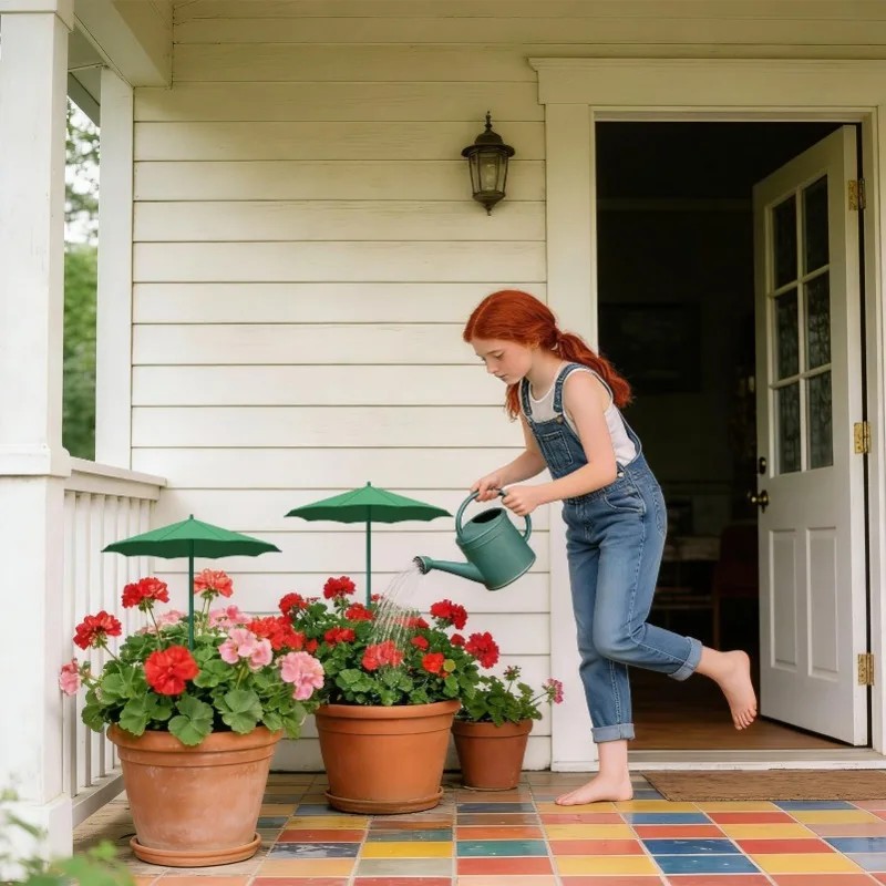 Sombrilla para plantas en mace - Food Storage Plants reseña y precio