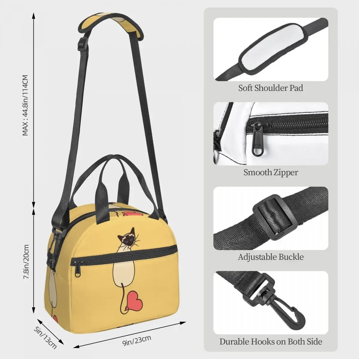 Bolsa térmica para el almuerzo - Food Storage Yellow reseña y precio