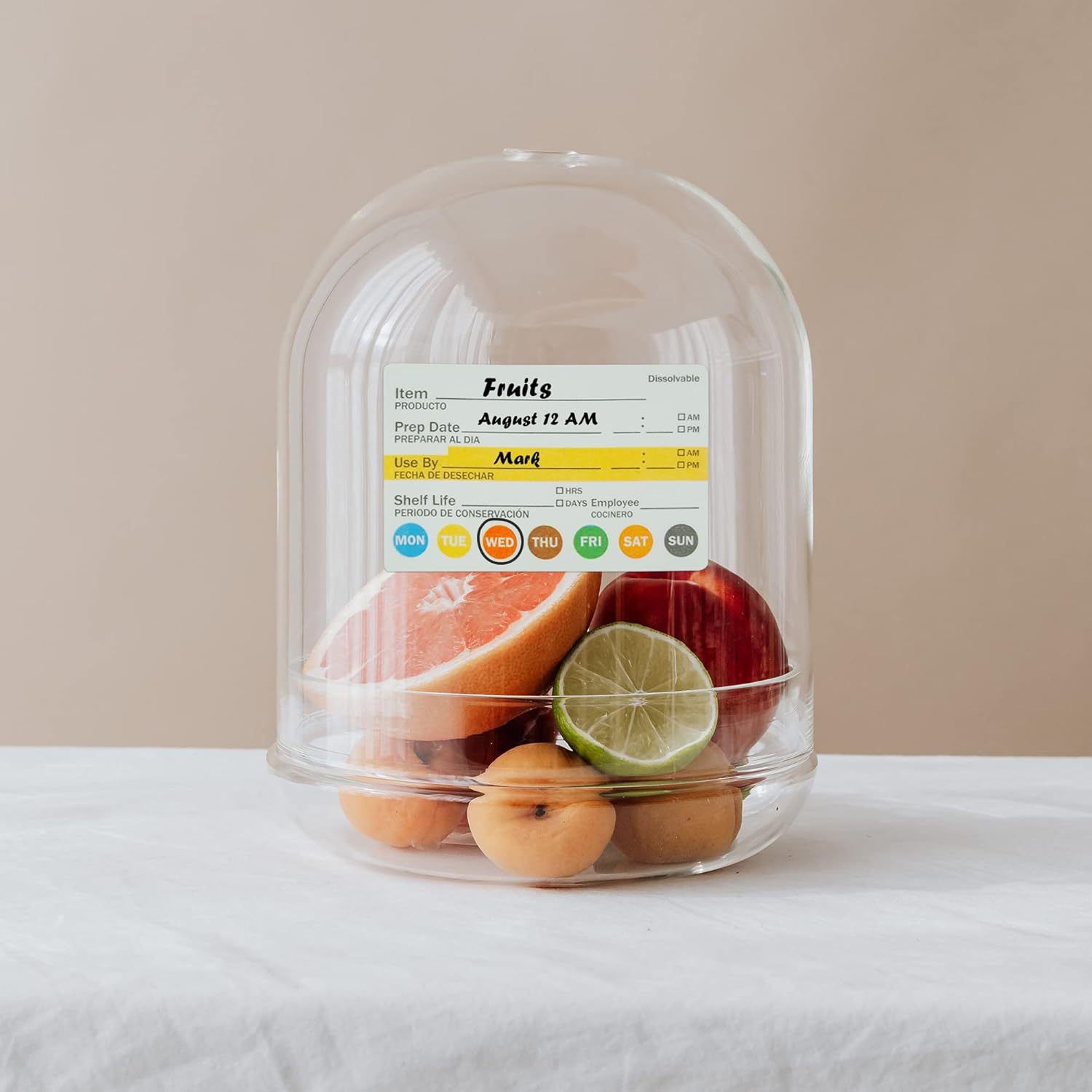 Etiquetas de Fecha para Alimen - Food Storage Labels reseña y precio