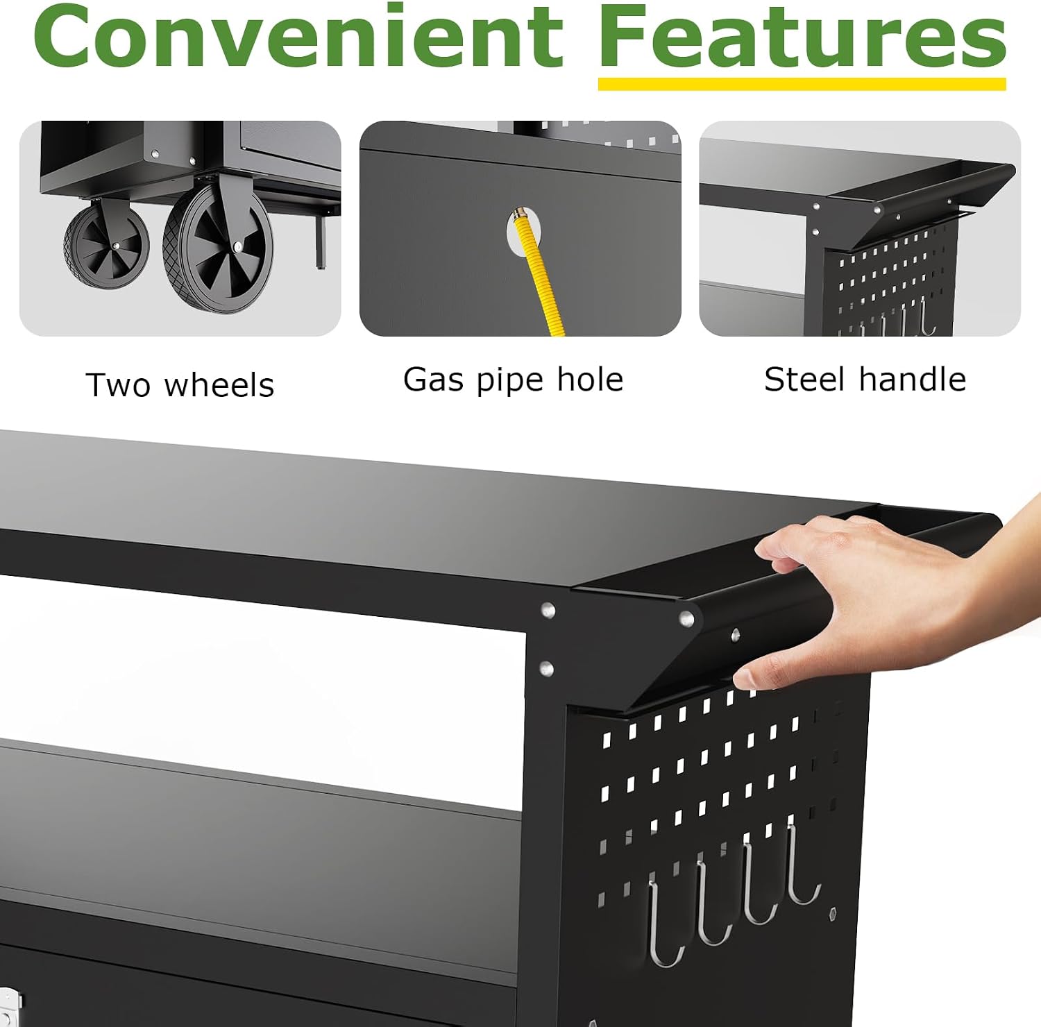 Carrito de parrilla para exter - Food Storage And Preservation reseña y precio