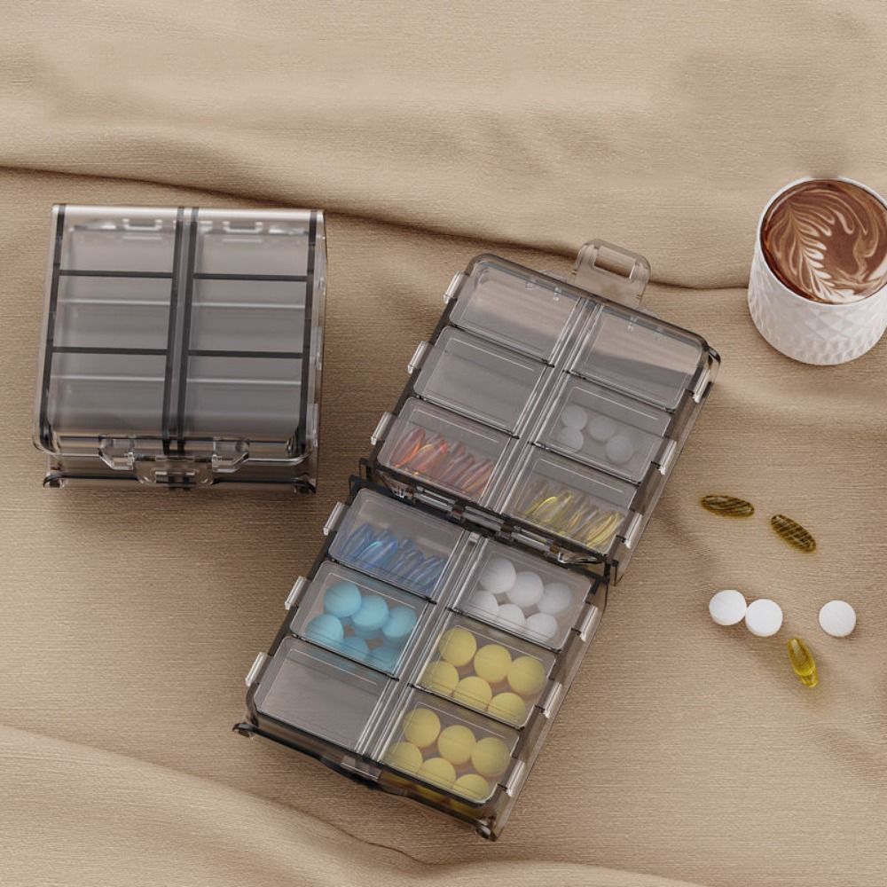 Caja dispensadora de pastillas - Xxl Food Storage Container reseña y precio