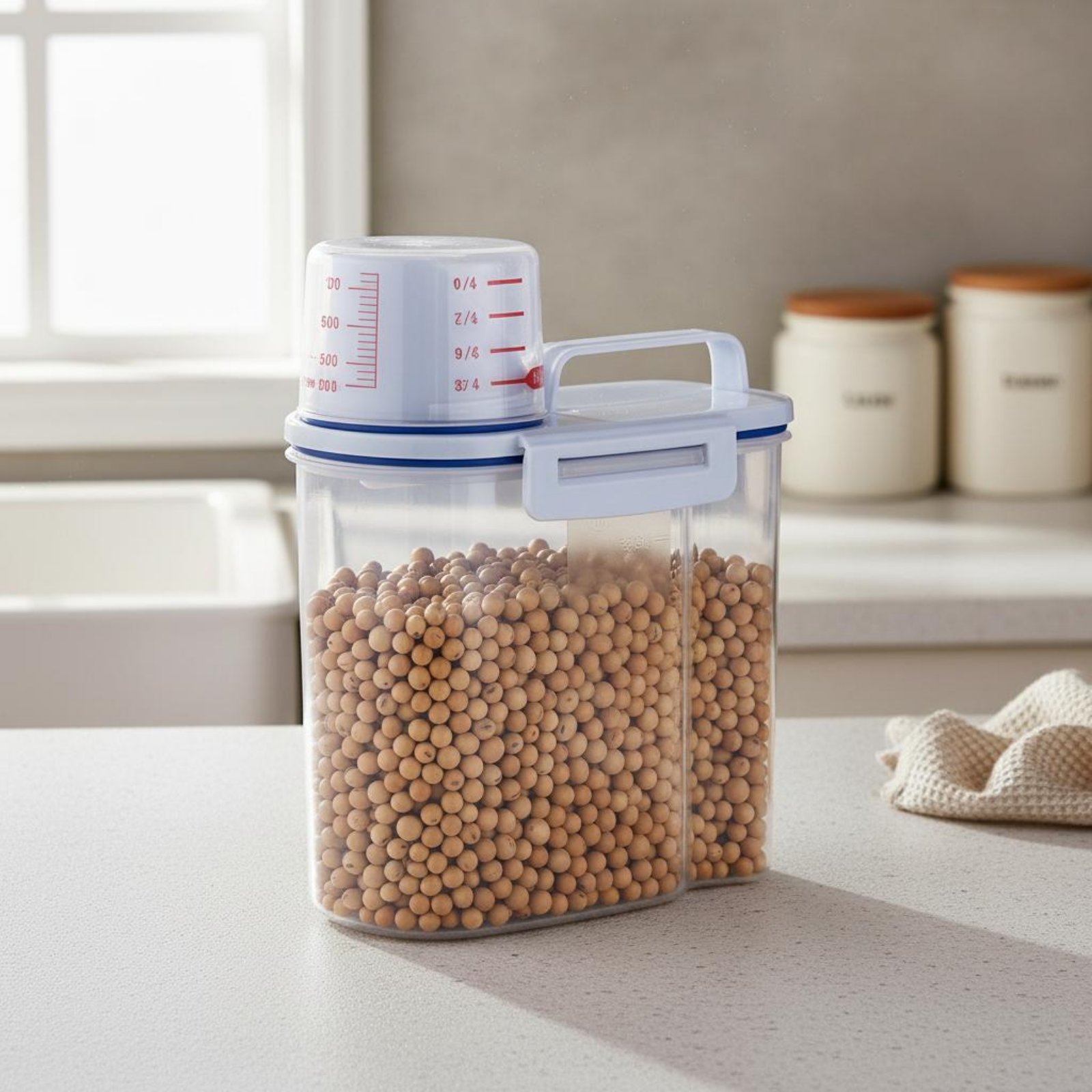 Contenedor de Arroz Seguro con - Food Storage For Pantry reseña y precio