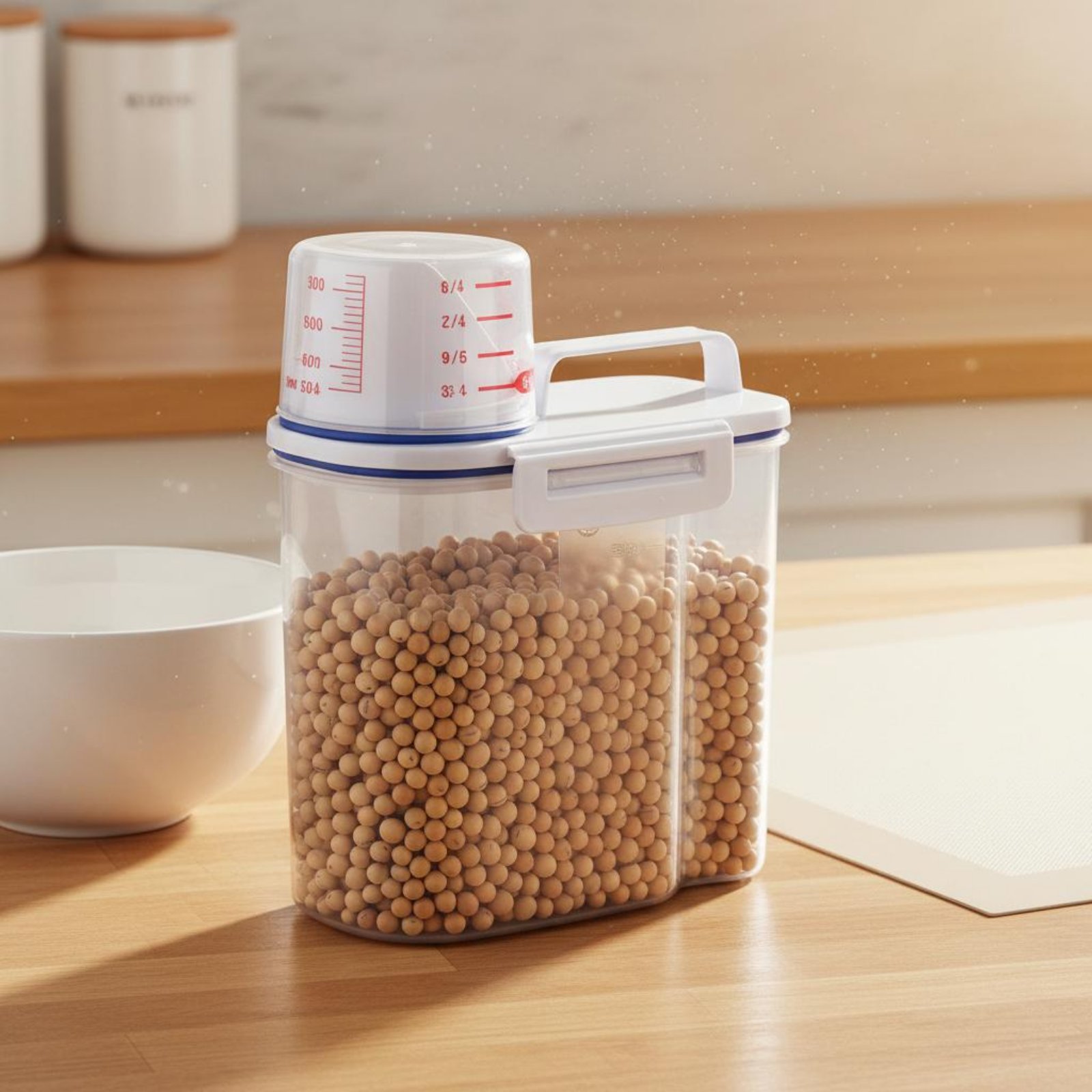 Contenedor de Arroz Seguro con - Food Storage For Pantry reseña y precio