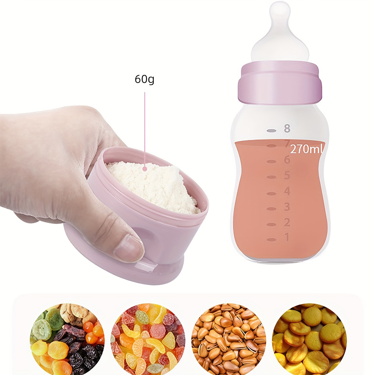 Contenedor de leche en polvo p - Xxl Food Storage Container reseña y precio