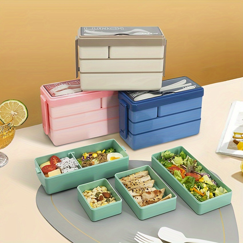 Fiambrera Bento de 1450ML, gra - Xxl Food Storage Container reseña y precio