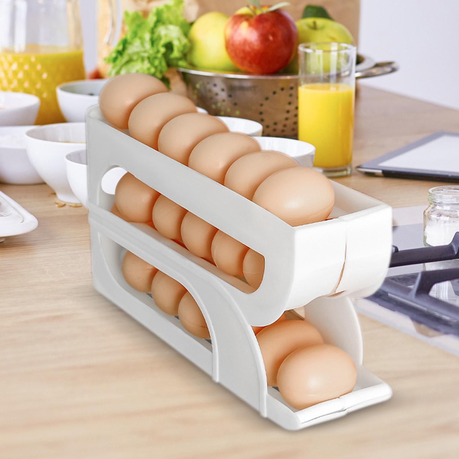 Contenedor de Huevos para Refr - Food Storage Yellow reseña y precio