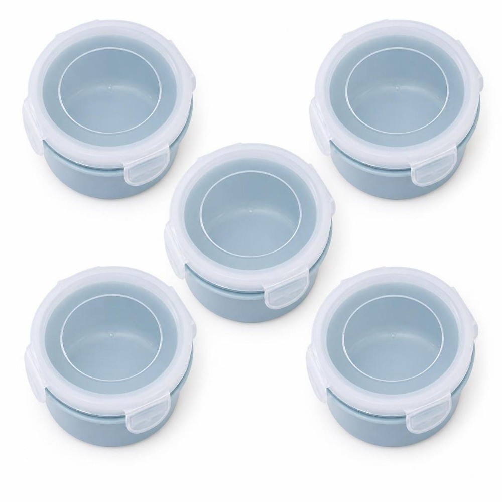 5 recipientes portátiles de pl - Food Storage For Pantry reseña y precio