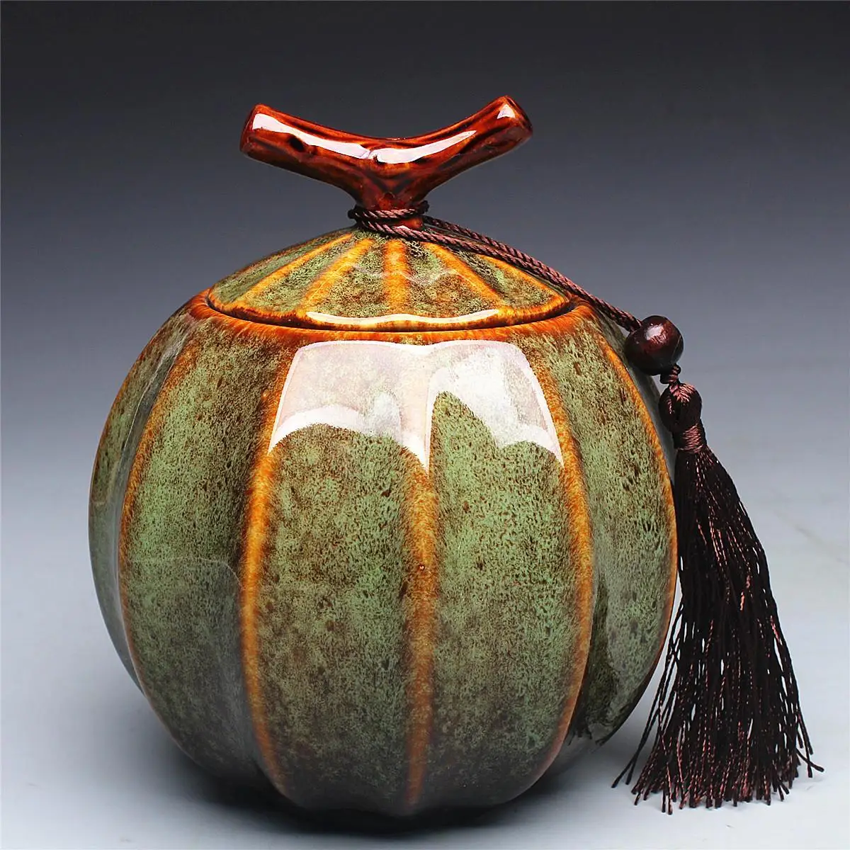 Tarro de té estilo calabaza, b - Food Storage Yellow reseña y precio