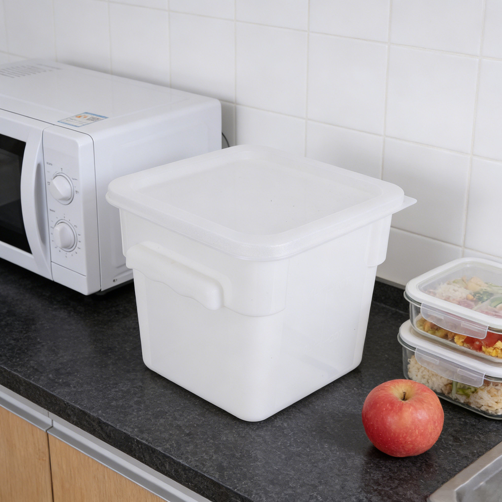 Contenedor Apilable Cuadrado d - Food Storage For Pantry reseña y precio