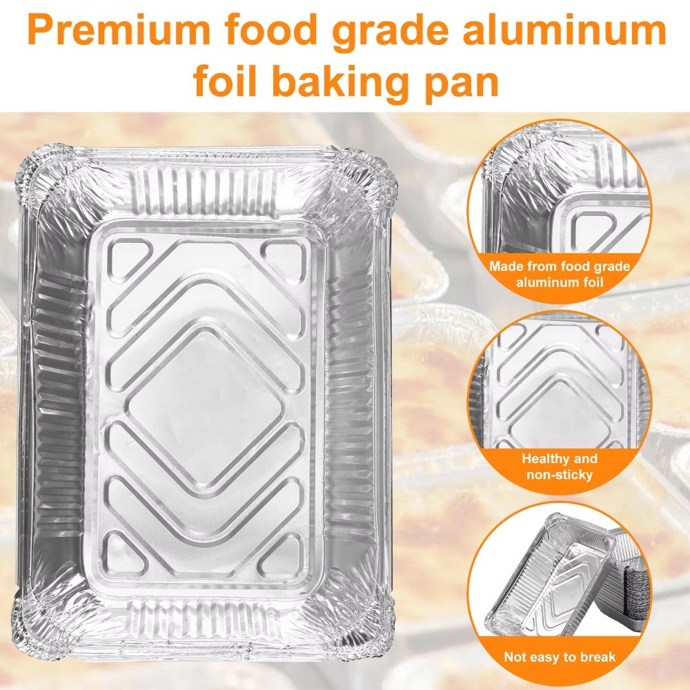 Bandejas de papel de aluminio  - Food Storage Safety reseña y precio