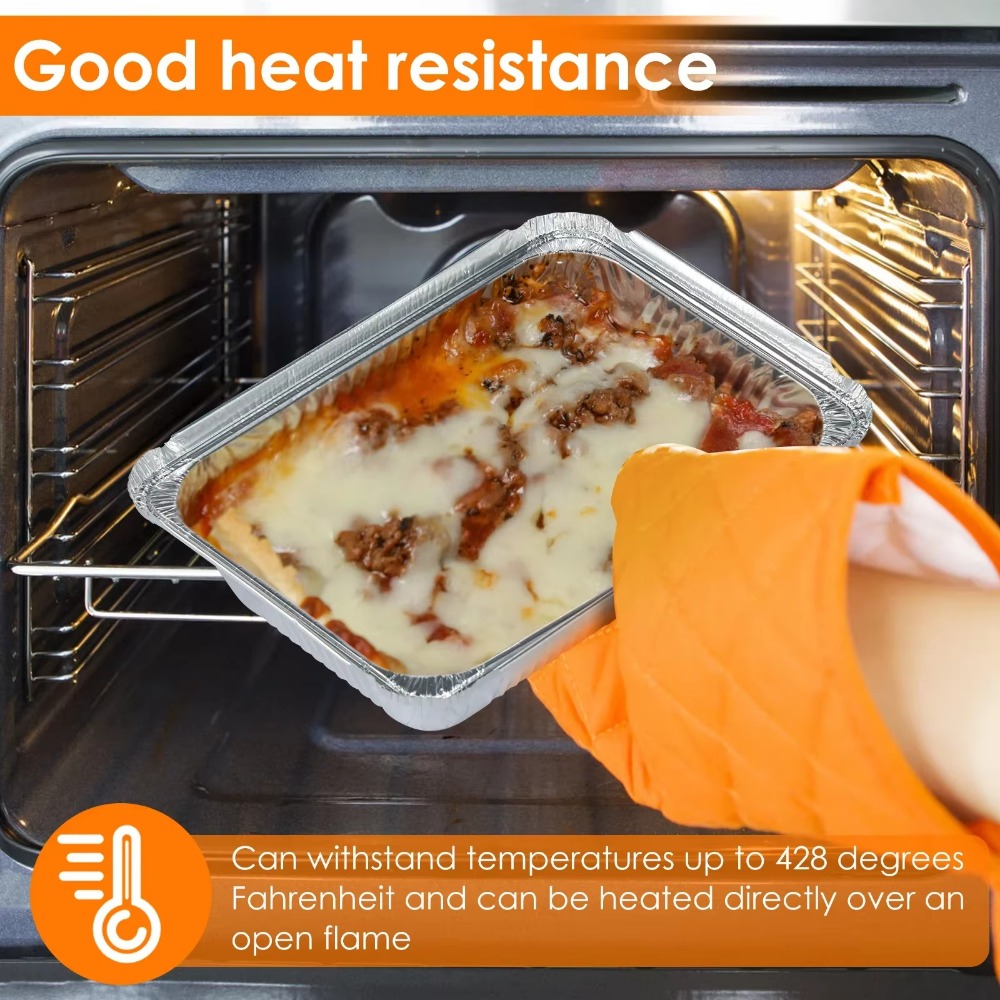 Bandejas de papel de aluminio  - Food Storage Safety reseña y precio