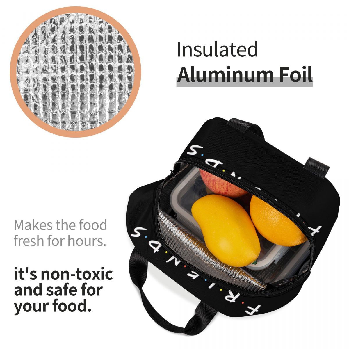 Bolsas de almuerzo con aislami - Food Storage Quotes reseña y precio