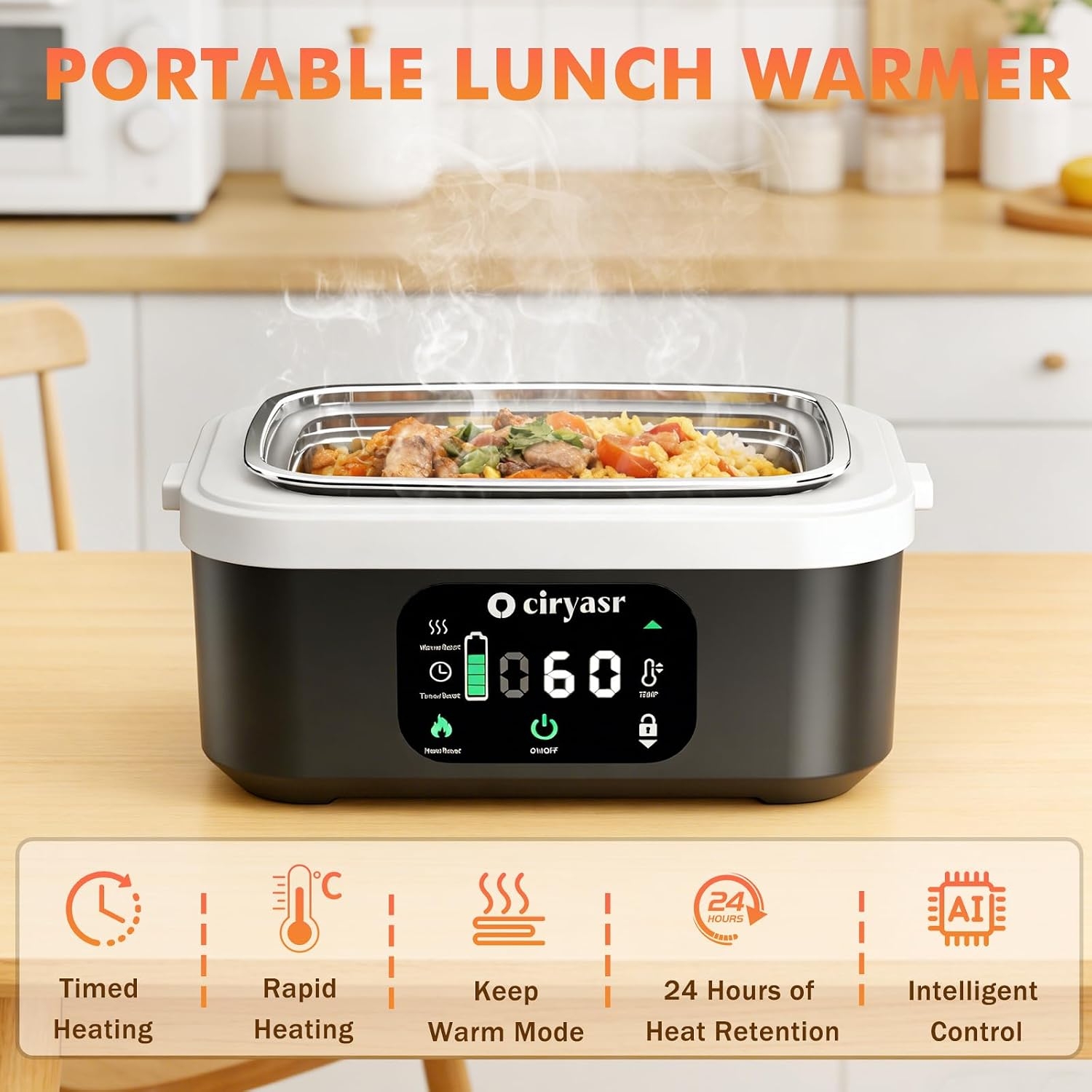 Potente Lonchera Eléctrica, Lo - Food Storage Hiking reseña y precio