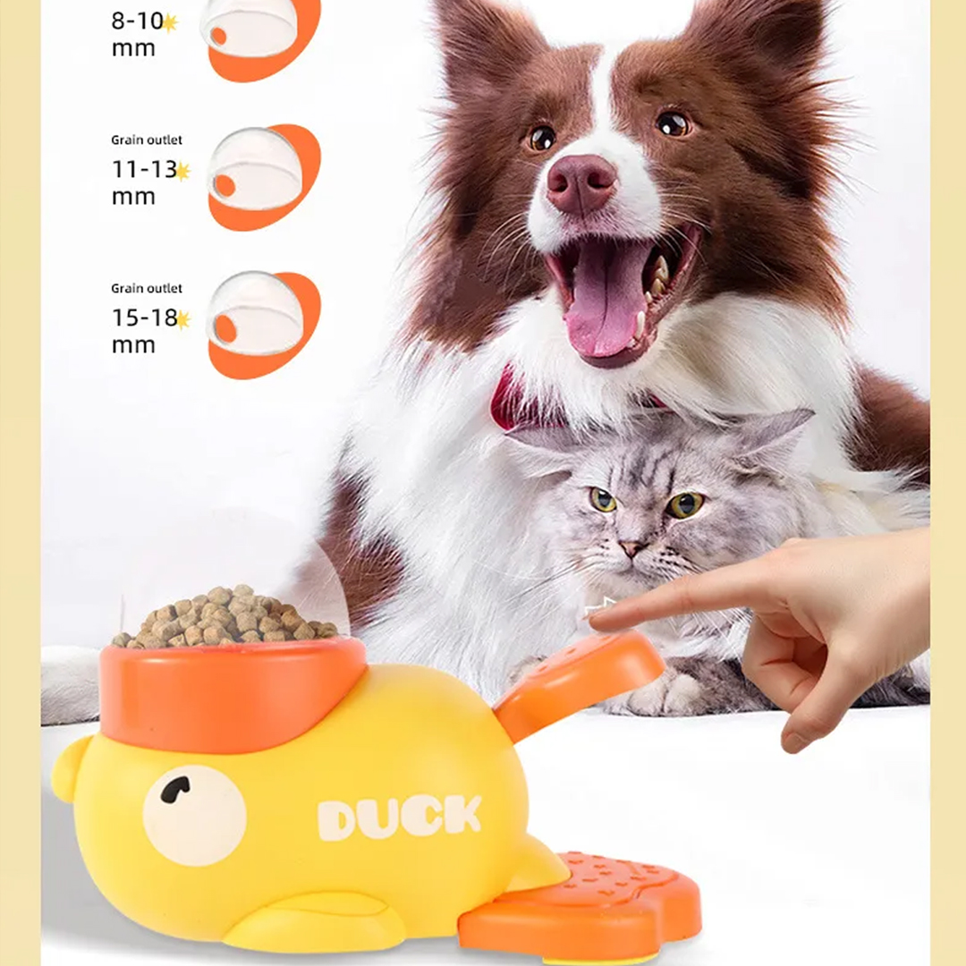 Comedero interactivo en forma  - Food Storage Yellow reseña y precio