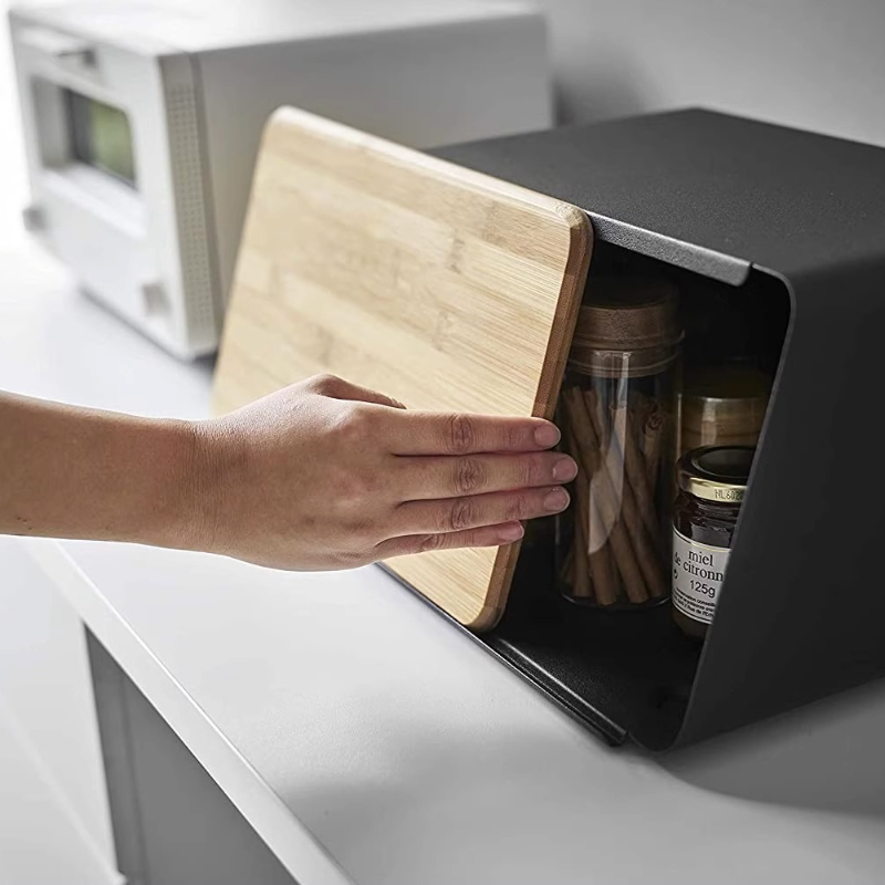 Caja de pan de bambú para alma - Food Storage For Pantry reseña y precio