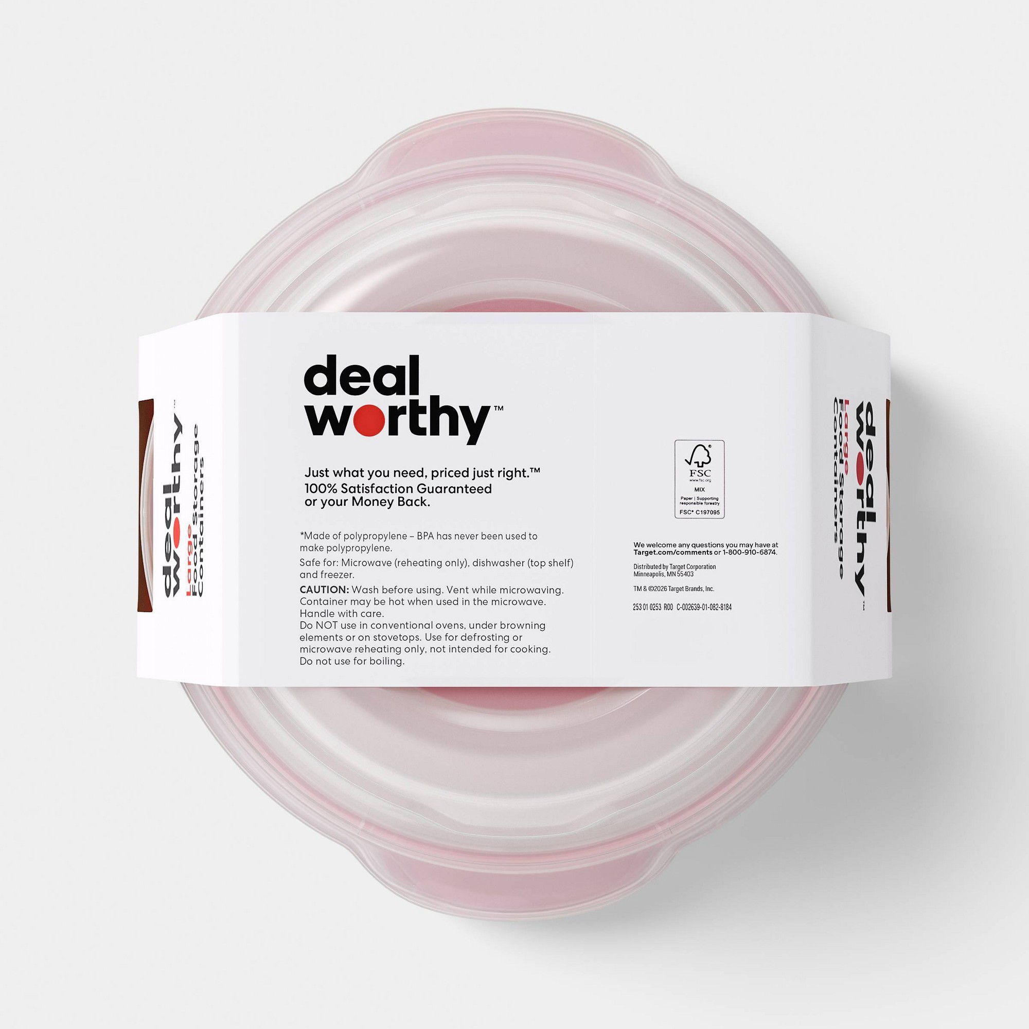 Recipientes Redondos Grandes d - Food Storage For Pantry reseña y precio