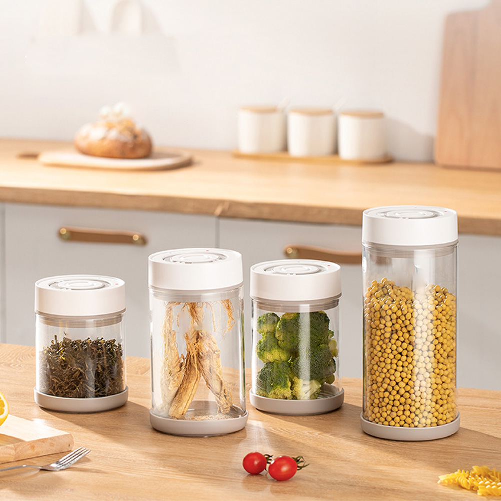 Tarro de vidrio a prueba de hu - Food Storage Vacuum reseña y precio