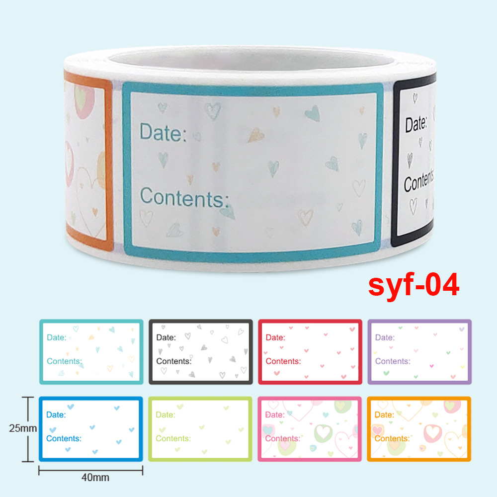 Etiqueta autoadhesiva de almac - Food Storage Labels reseña y precio
