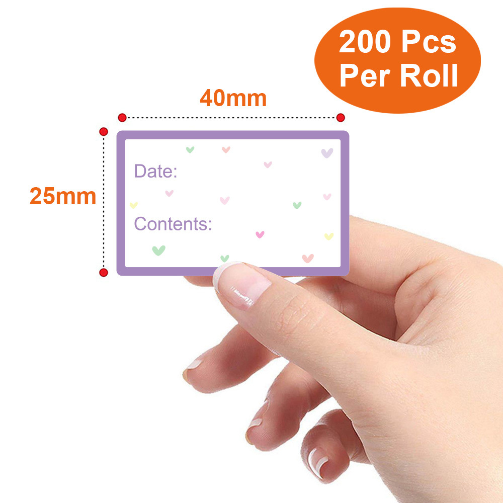 Etiqueta autoadhesiva de almac - Food Storage Labels reseña y precio