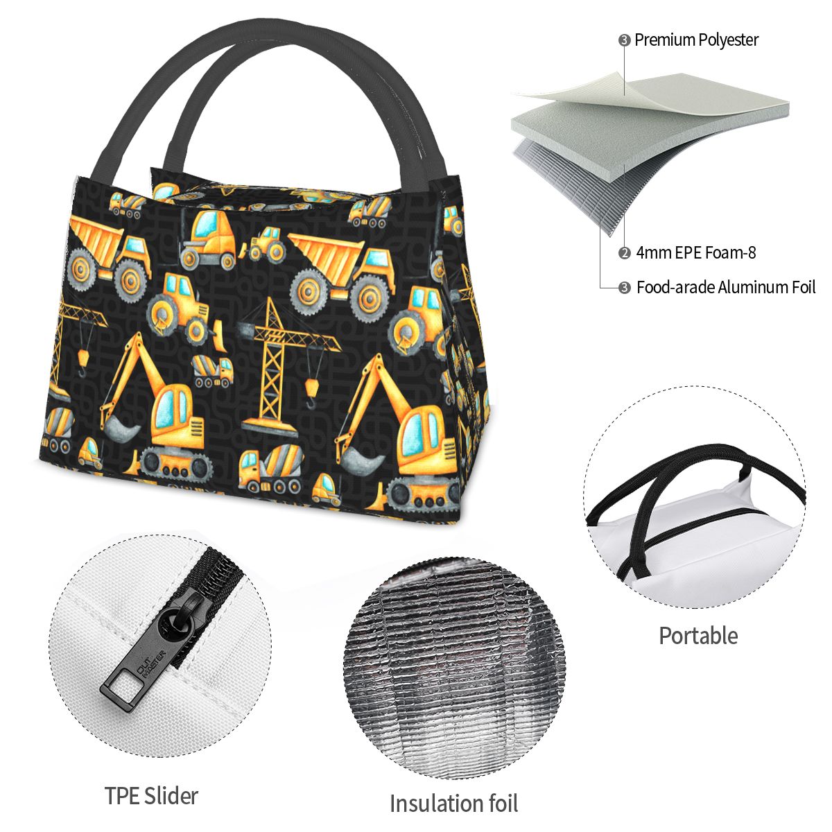 Bolsa térmica para el almuerzo - Food Storage Yellow reseña y precio