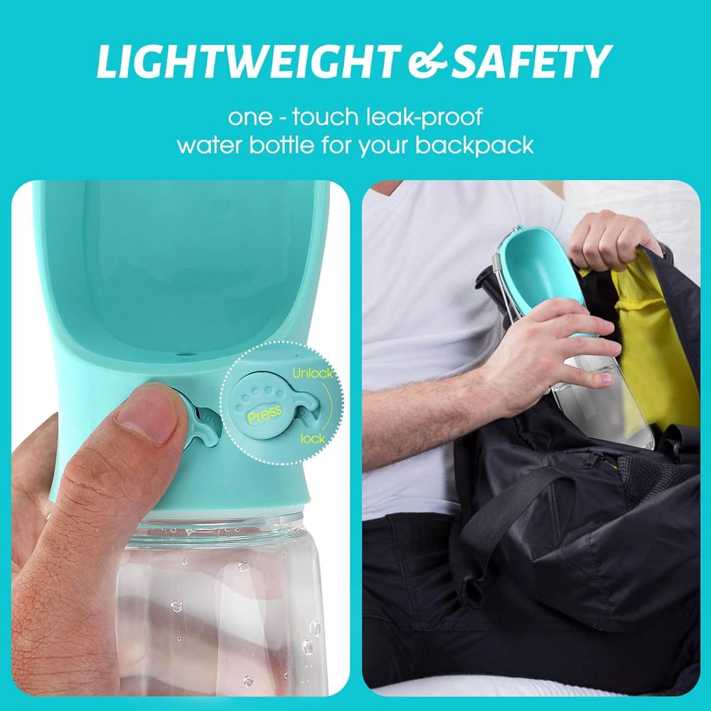 Botella de Agua Portátil a Pru - Food Storage Hiking reseña y precio