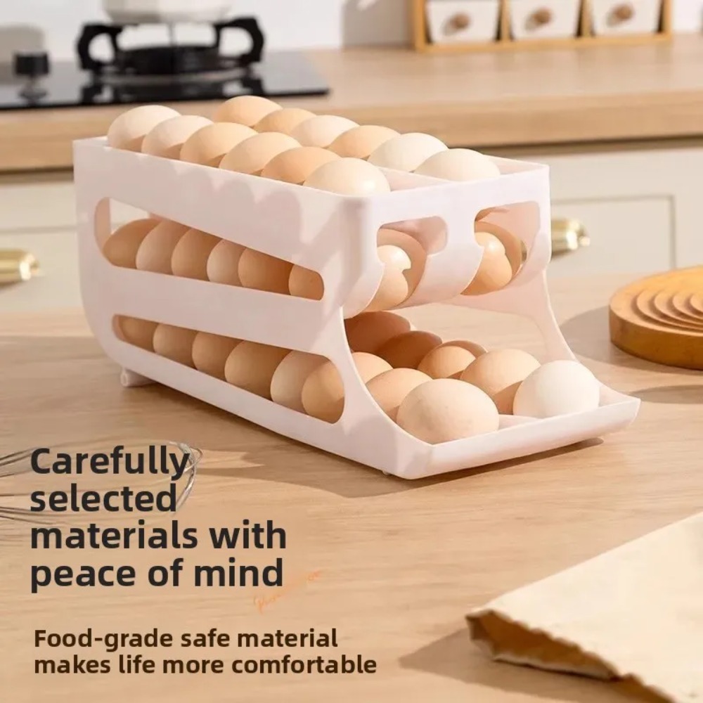 Organizador de Huevos Amarillo - Food Storage Yellow reseña y precio