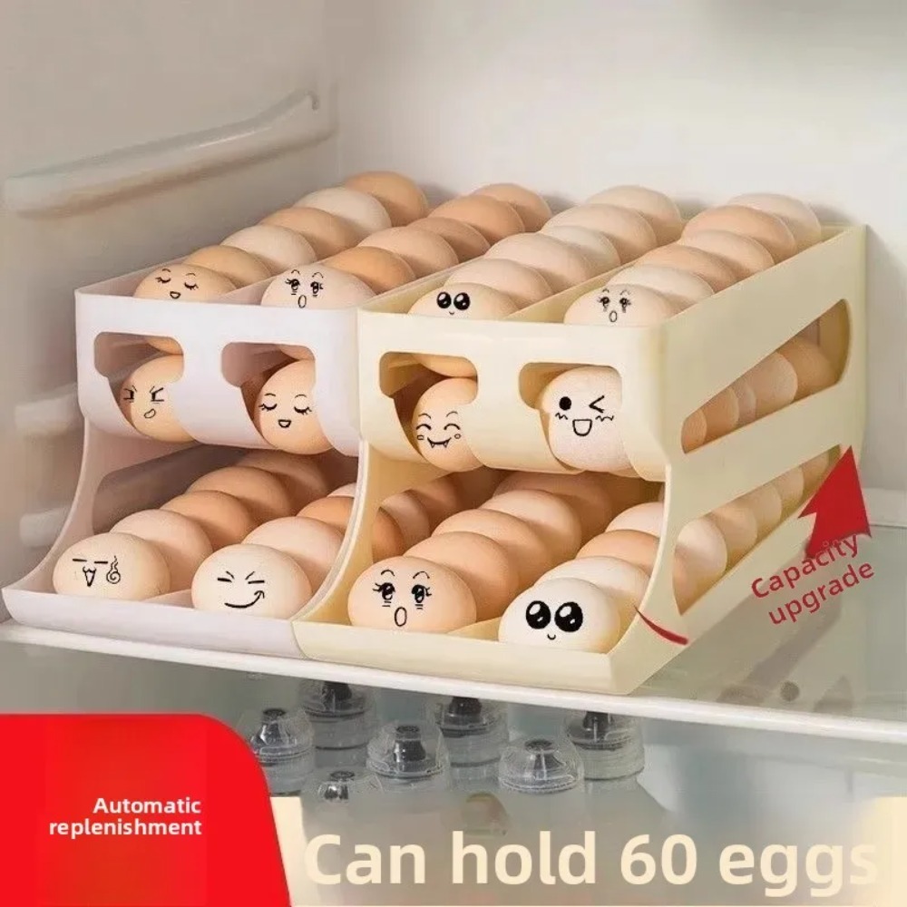 Organizador de Huevos Amarillo - Food Storage Yellow reseña y precio