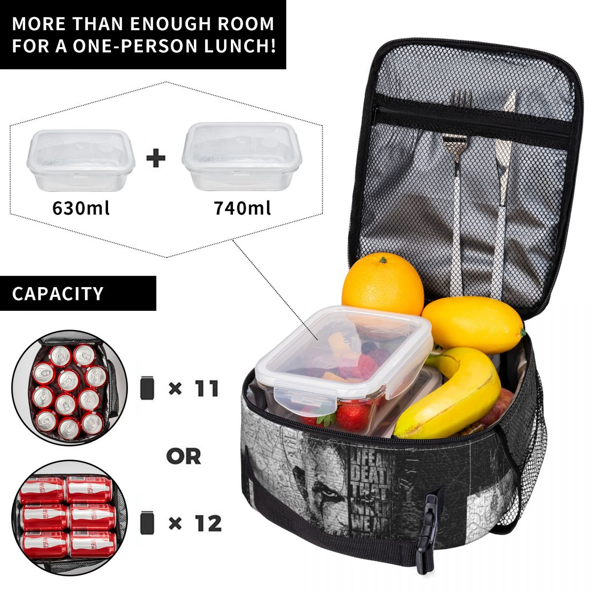 Bolsa de almuerzo personalizad - Food Storage Quotes reseña y precio
