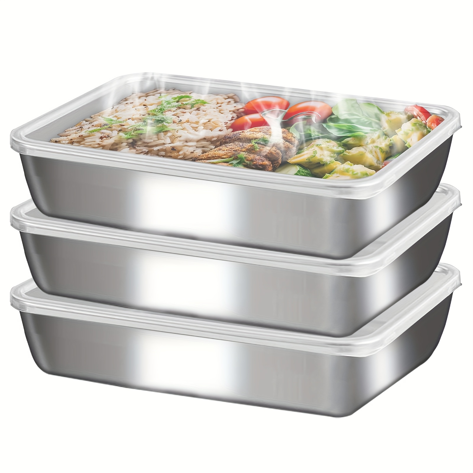 Juego de 3 Recipientes de Acer - Food Storage Meals reseña y precio
