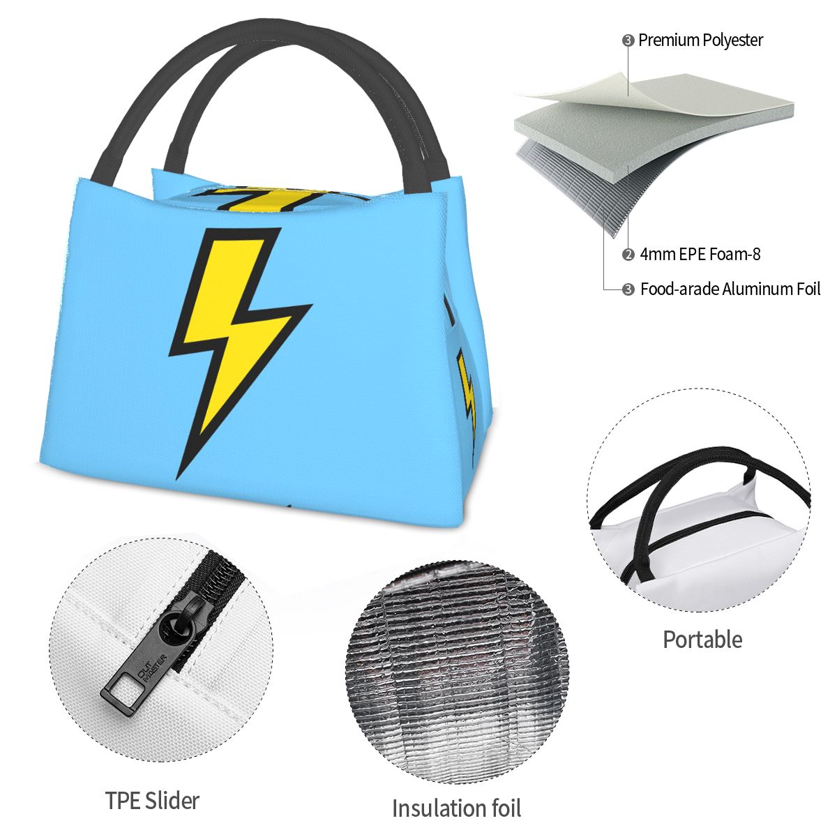 Bolsa térmica para el almuerzo - Food Storage Yellow reseña y precio