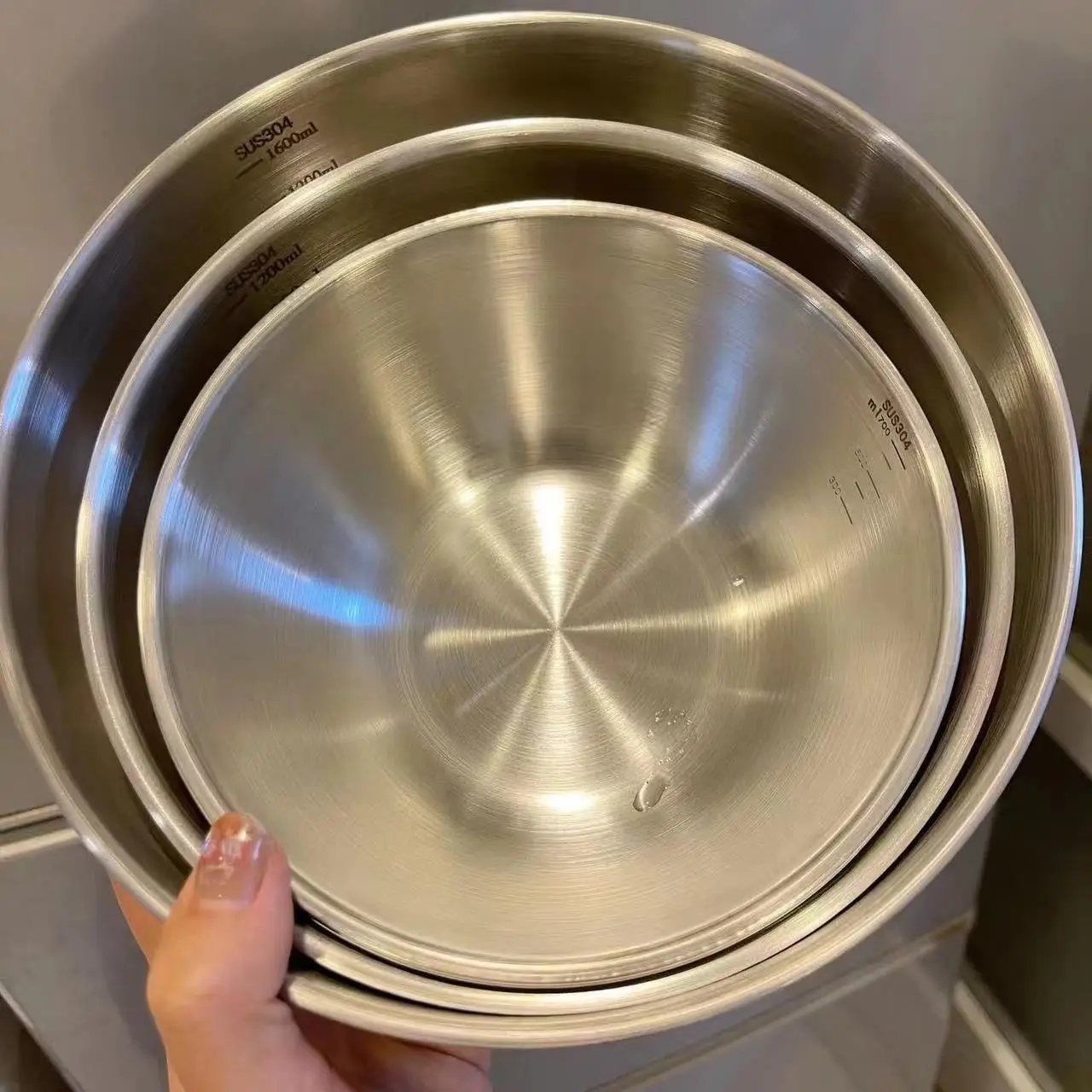 Juego de 3 Tazones de Acero In - Food Storage And Preservation reseña y precio