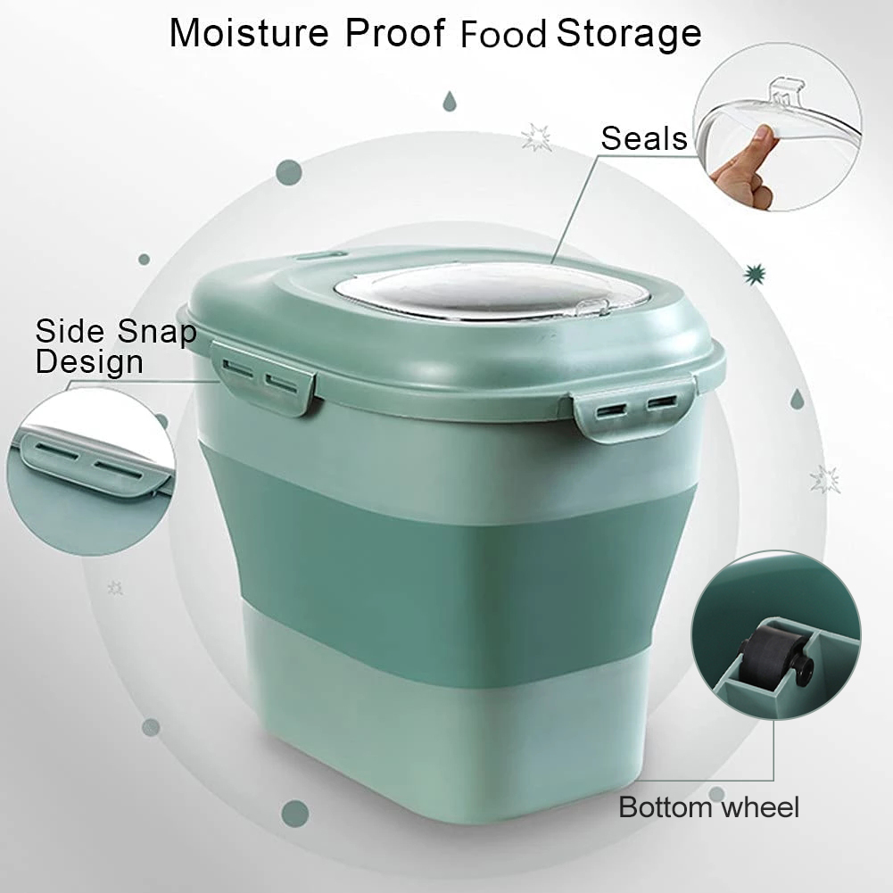 Contenedores plegables de alma - Xxl Food Storage Container reseña y precio