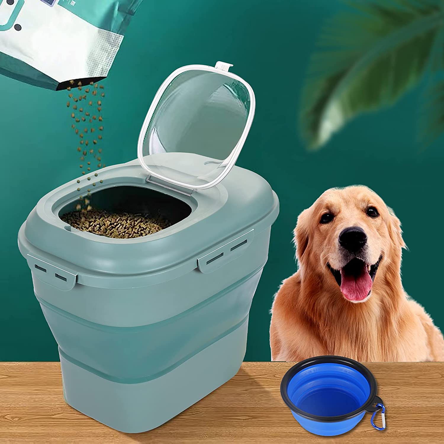 Contenedores plegables de alma - Xxl Food Storage Container reseña y precio
