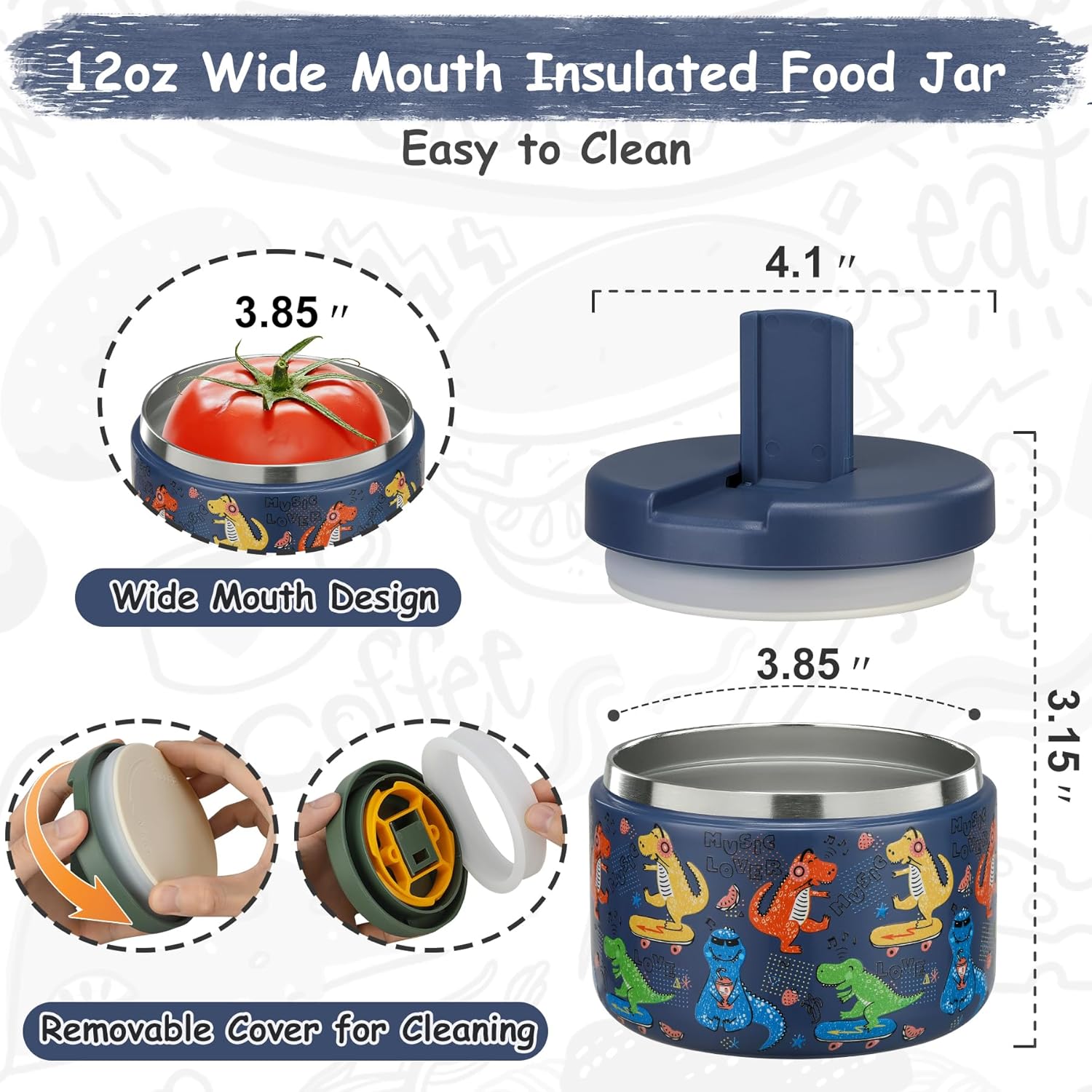 Recipiente Térmico para Alimen - Food Storage Vacuum reseña y precio