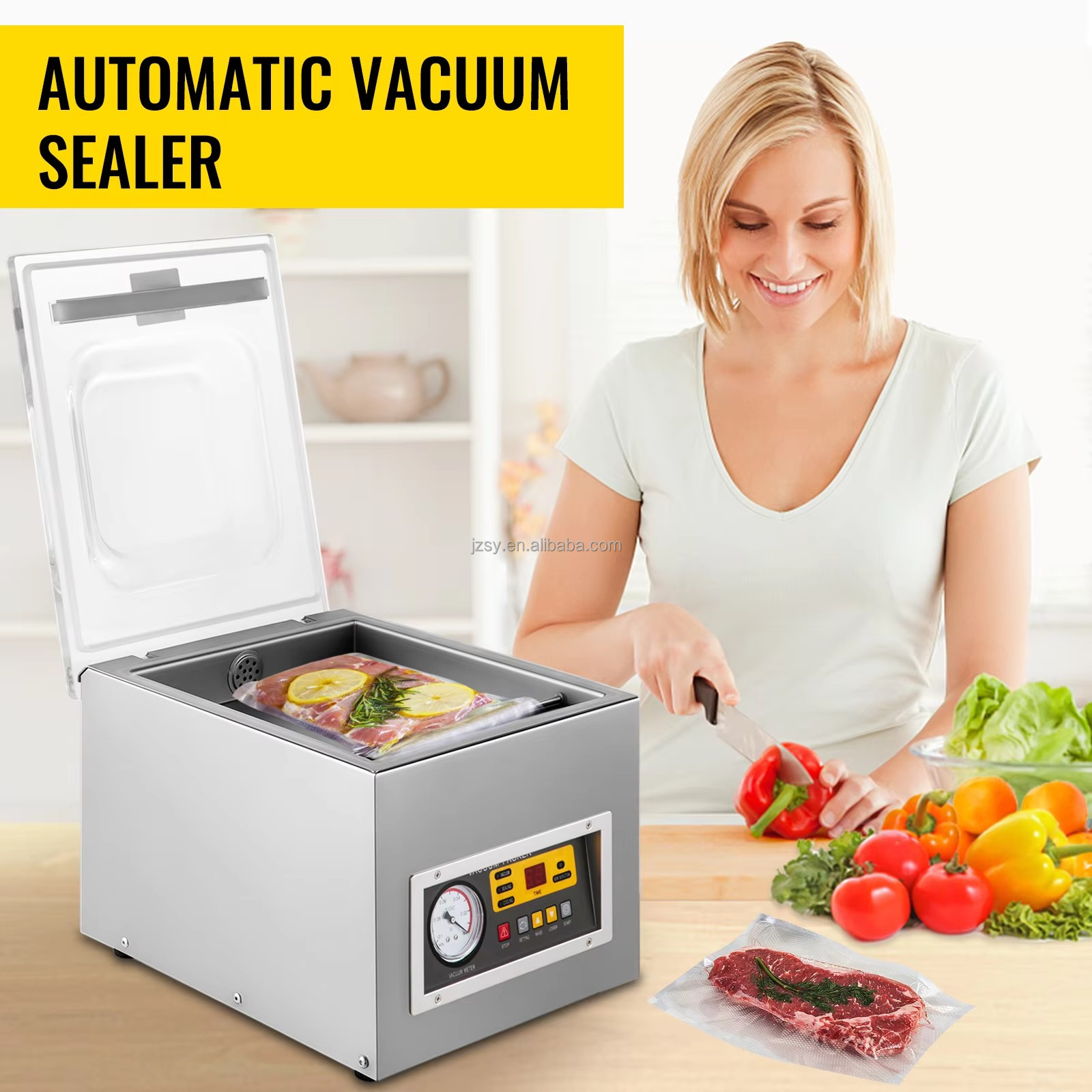 Máquina envasadora al vacío, s - Food Storage Vacuum reseña y precio